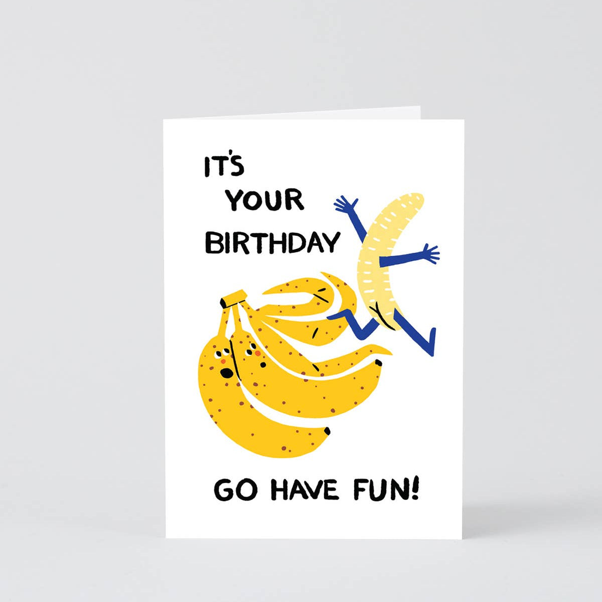Have Fun Banana Greetings Card
