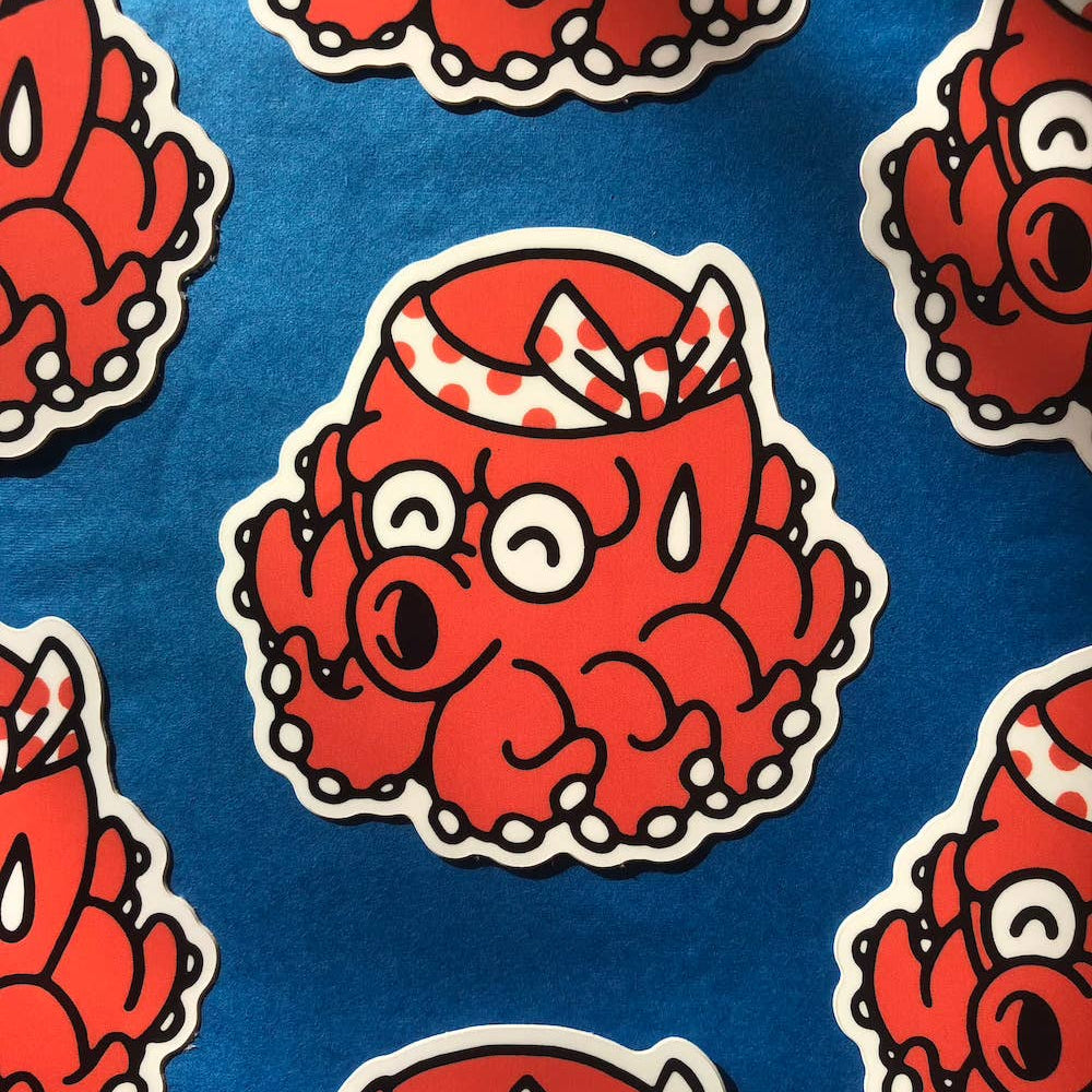 “Takotaro” vinyl sticker