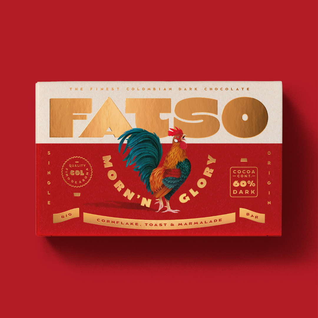 Fatso Morn'n Glory Chocolate Bar