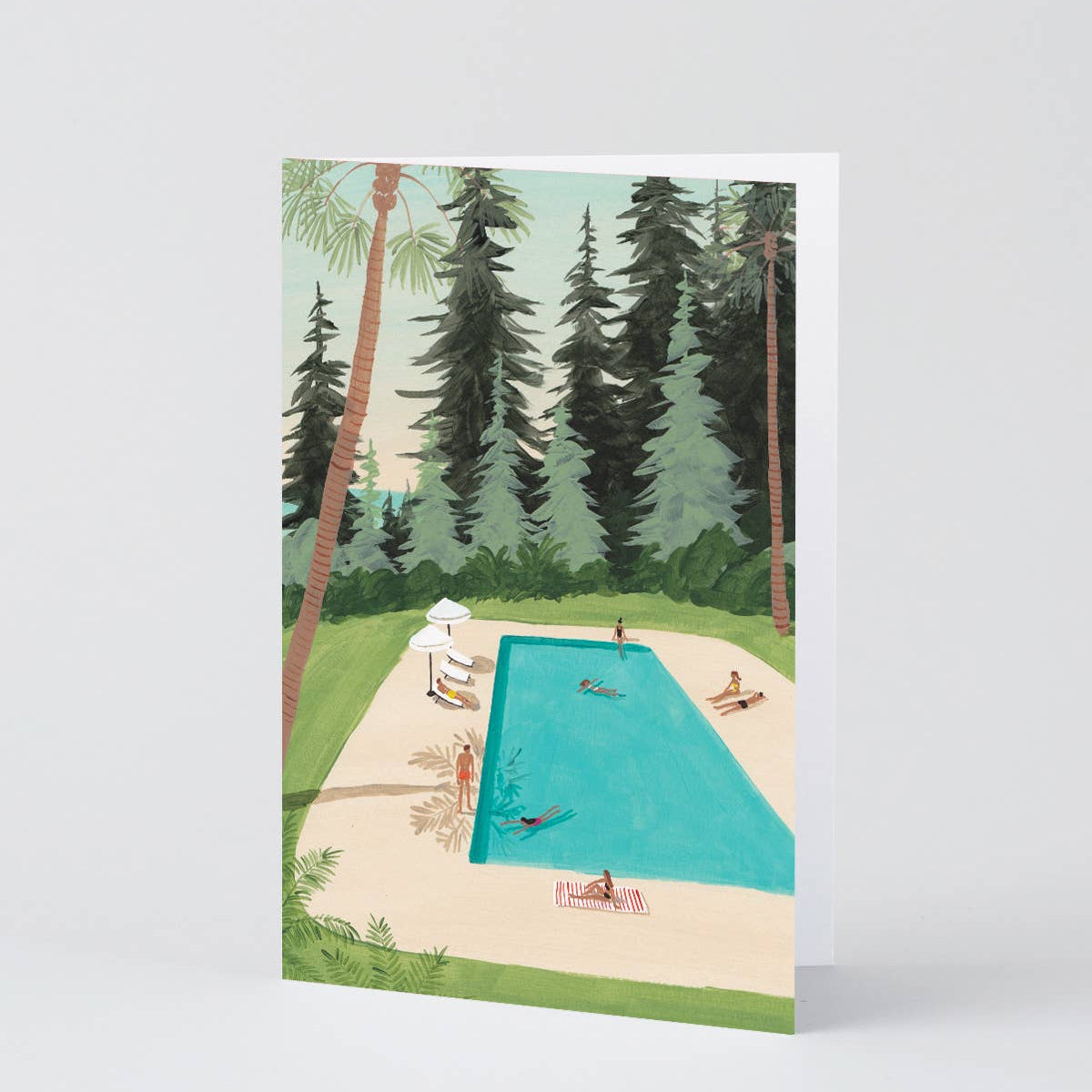 ‘Poolside’ Art Card