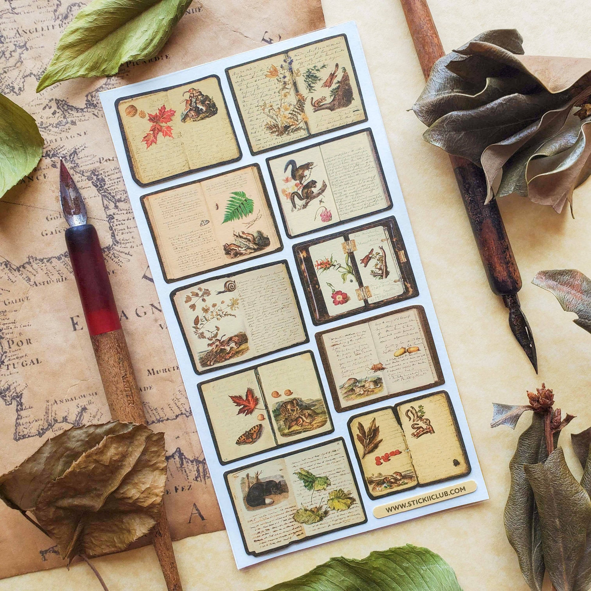 Woodland Journals Sticker Sheet
