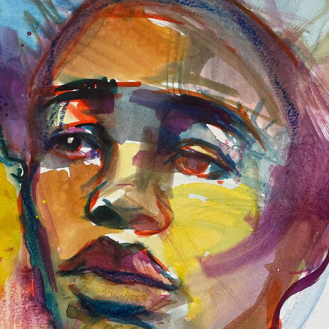 Mixed Media Portrait Workshop: Next Date TBC