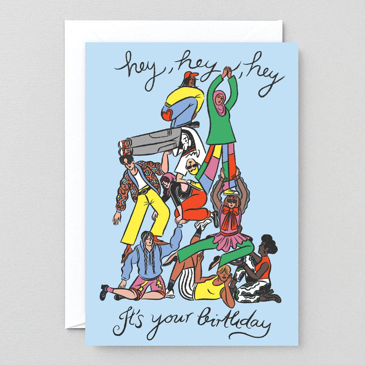 Hey Hey Hey It's Your Birthday Greetings Card