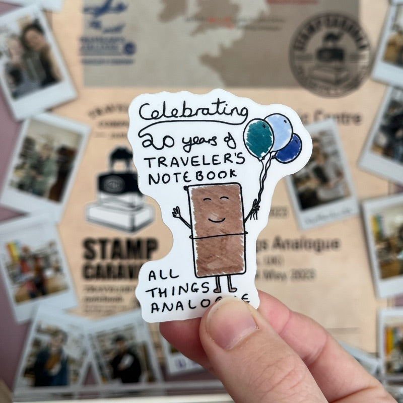 All Things Analogue TN Anniversary Sticker