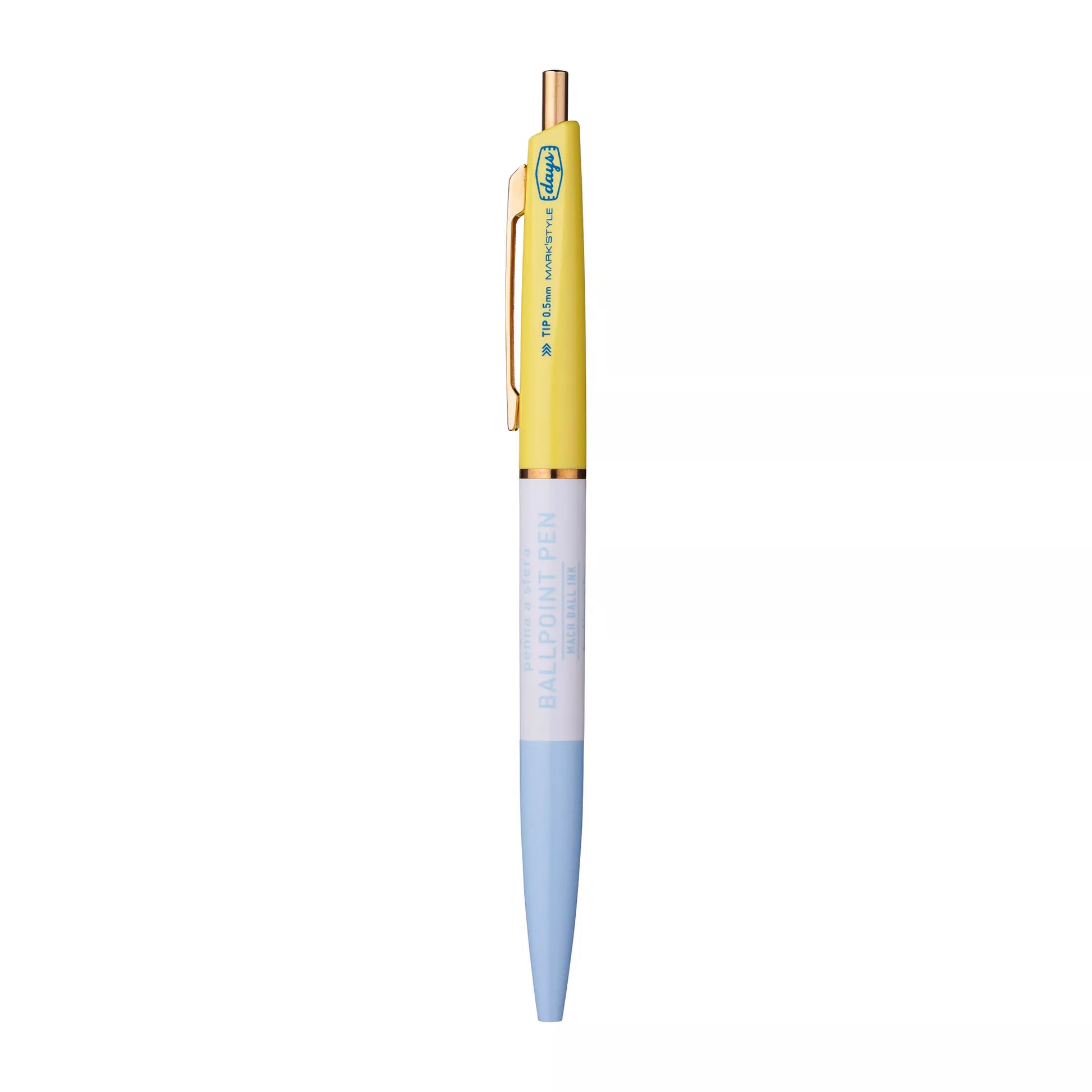 Anterique Ballpoint Pen Blue Yellow