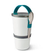 Black and Blum Lunch Pot