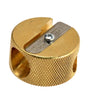 Brass Double Hole Pencil Sharpener