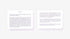 Two text passages on a white background