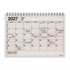 Calendar for the year 2027 with a white background
