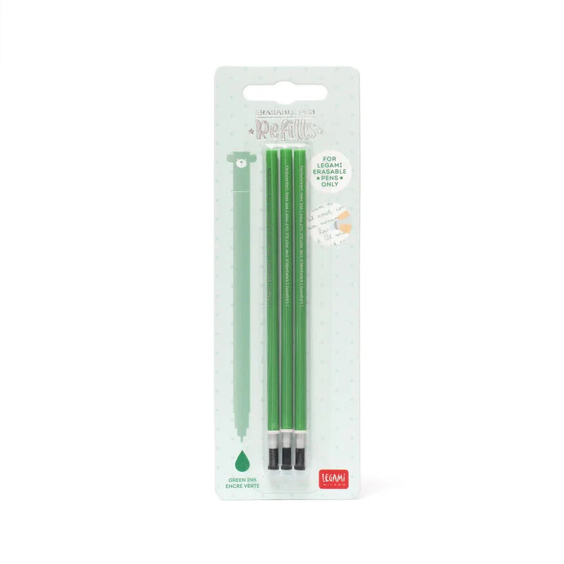 Green Ink Erasable Pen Refill
