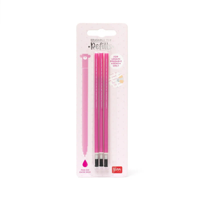 Pink Ink Erasable Pen Refill