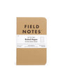 Field Notes Notebook Original Kraft 3 Pack Ruled