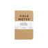Field Notes Notebook Original Kraft 3 Pack Ruled