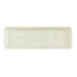 Rectangular ceramic tray with textured surface on a white background