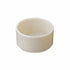 White ceramic bowl on a white background