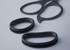 Black scissors on a light gray background
