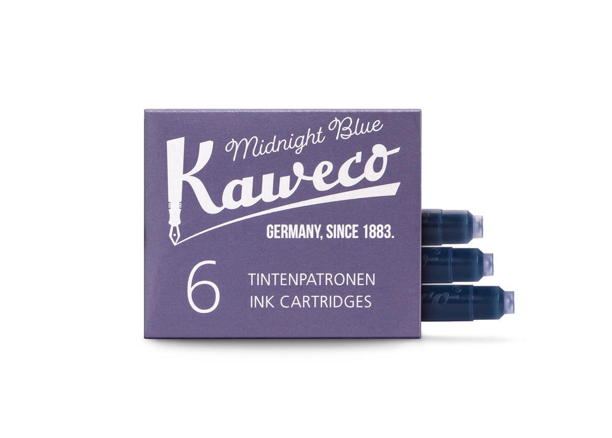 Kaweco Ink Cartridges Pack of 6 // Various Colours