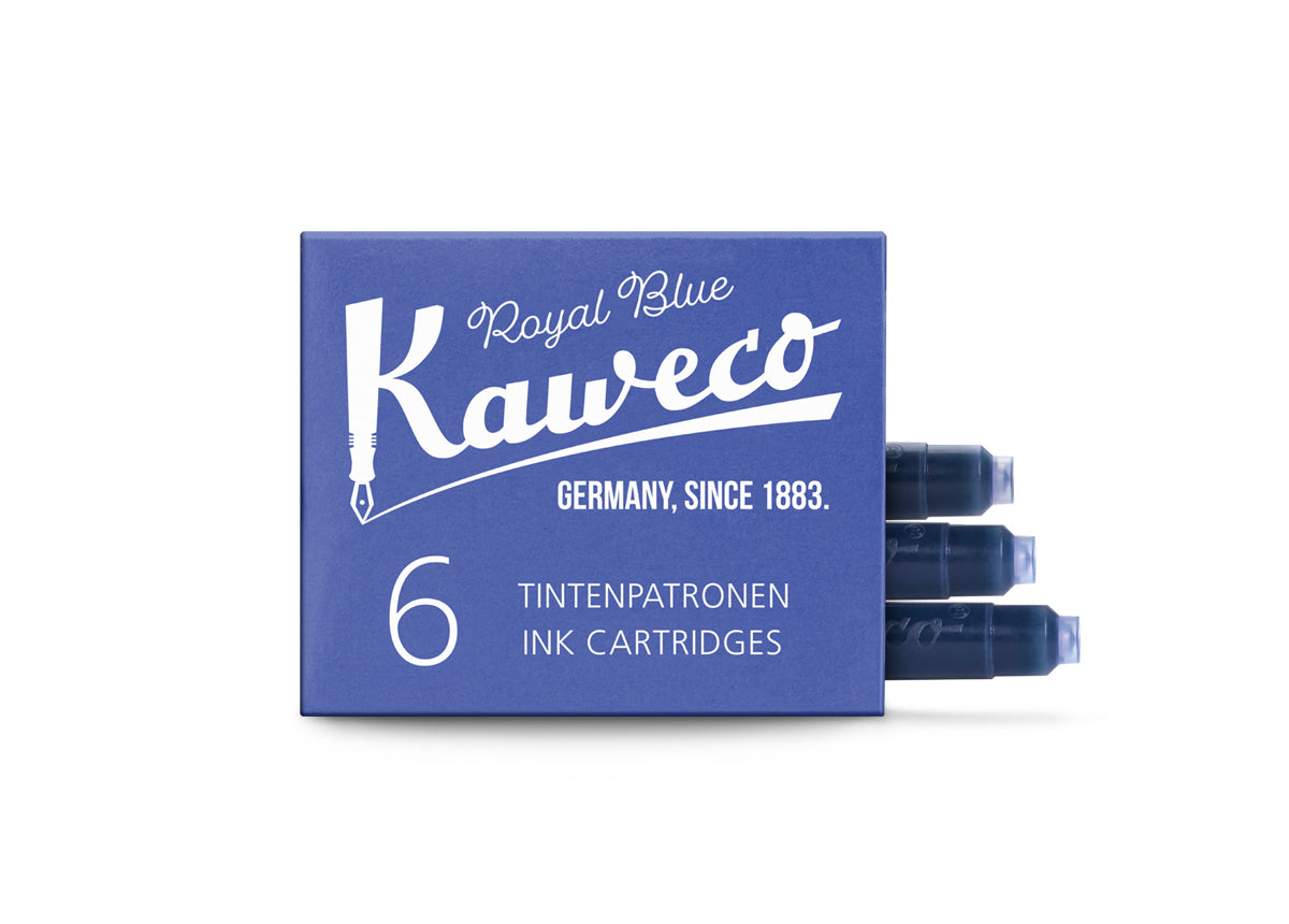 Kaweco Ink Cartridges Pack of 6 // Various Colours