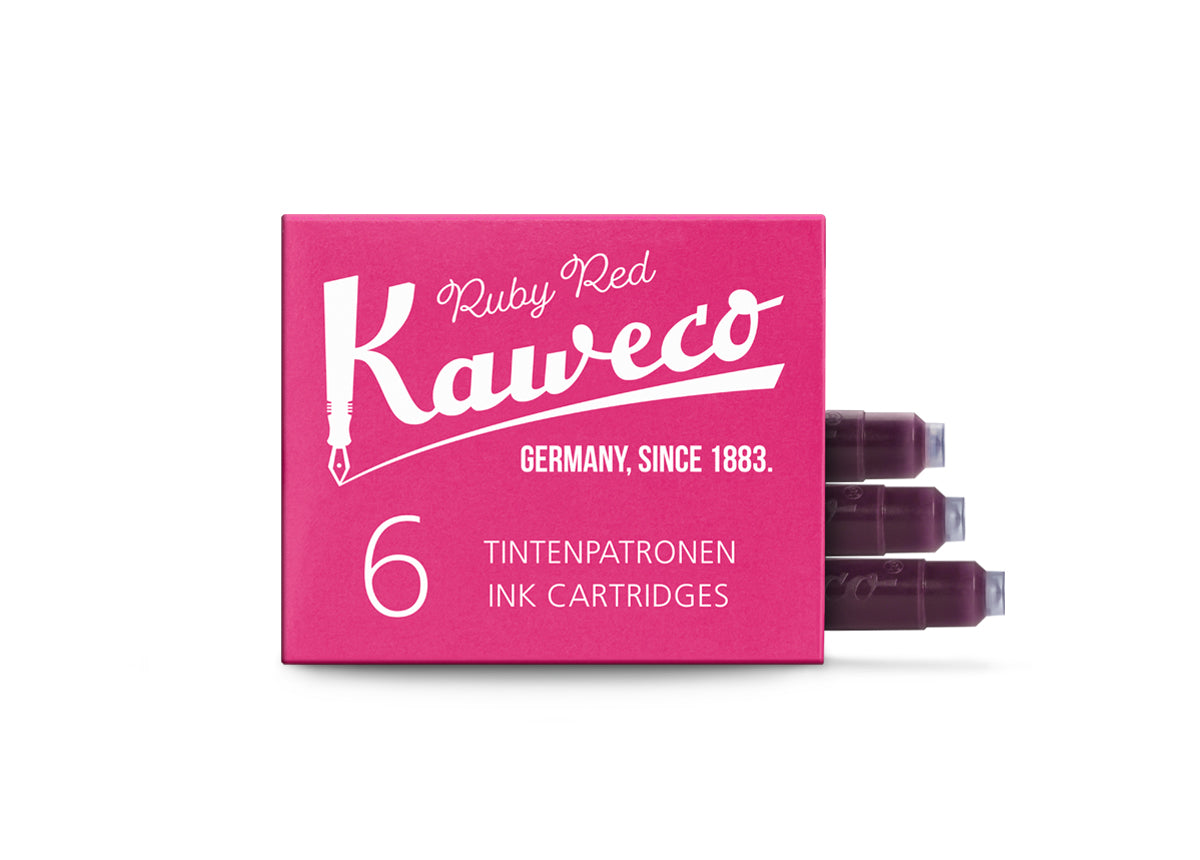 Kaweco Ink Cartridges Pack of 6 // Various Colours