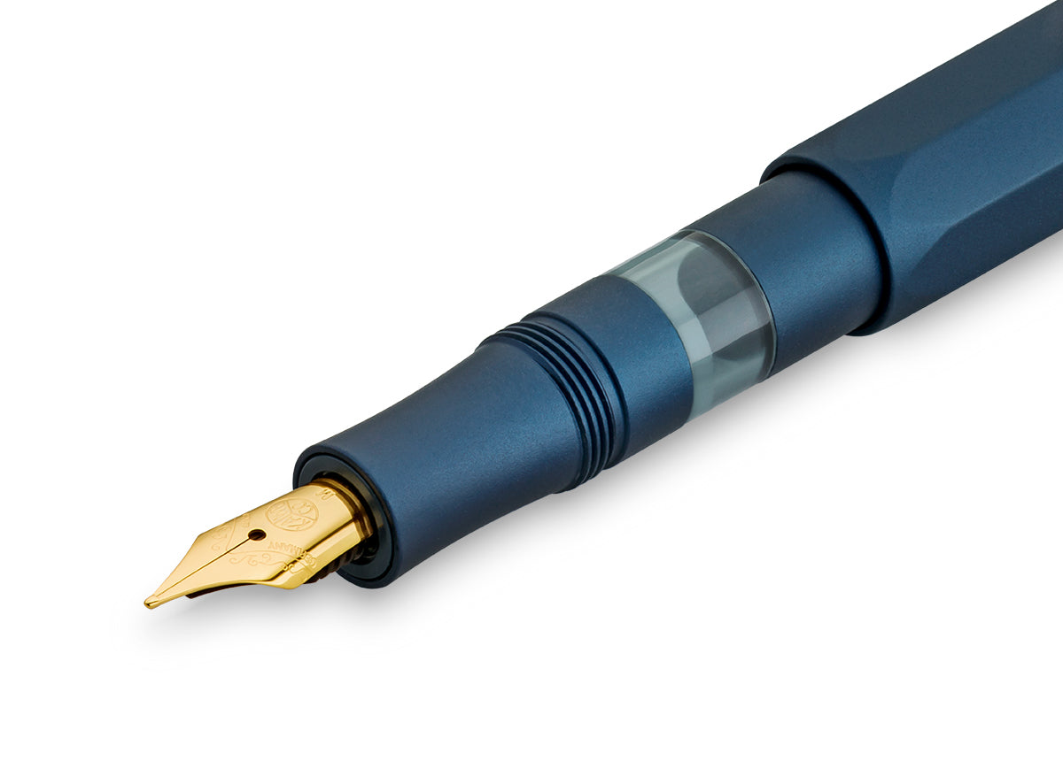 Kaweco Piston AL Sport Fountain Pen Navy
