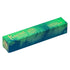 A rectangular box of Kaweco Collection Wave 10 roofing felt, featuring a green and blue textured wave design with gold lettering, shown on a plain white background.
