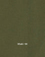 Solid khaki color swatch with 'Khaki / 04' text