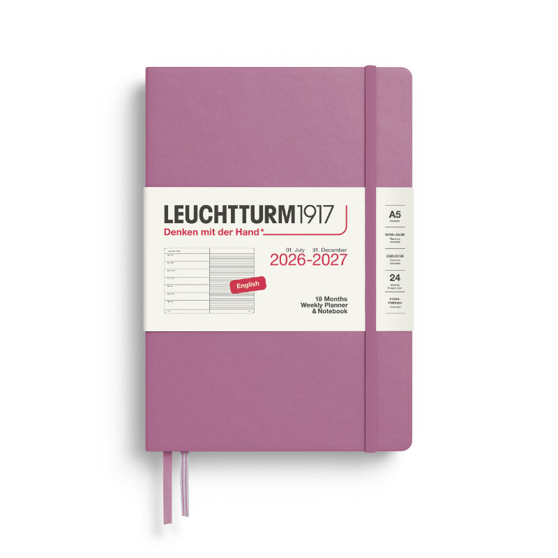 Leuchtturm1917 18 Months Weekly Diary and Notes 2027