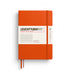 Pumpkin orange notebook with Leuchtturm1917 branding on a white background