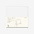 MD Paper Clear Vinyl Notebook Cover A5 Square