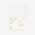 MD Paper Clear Vinyl Notebook Cover A6