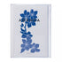 Clear planner cover with blue floral design and 'AGENDA' text on a white background