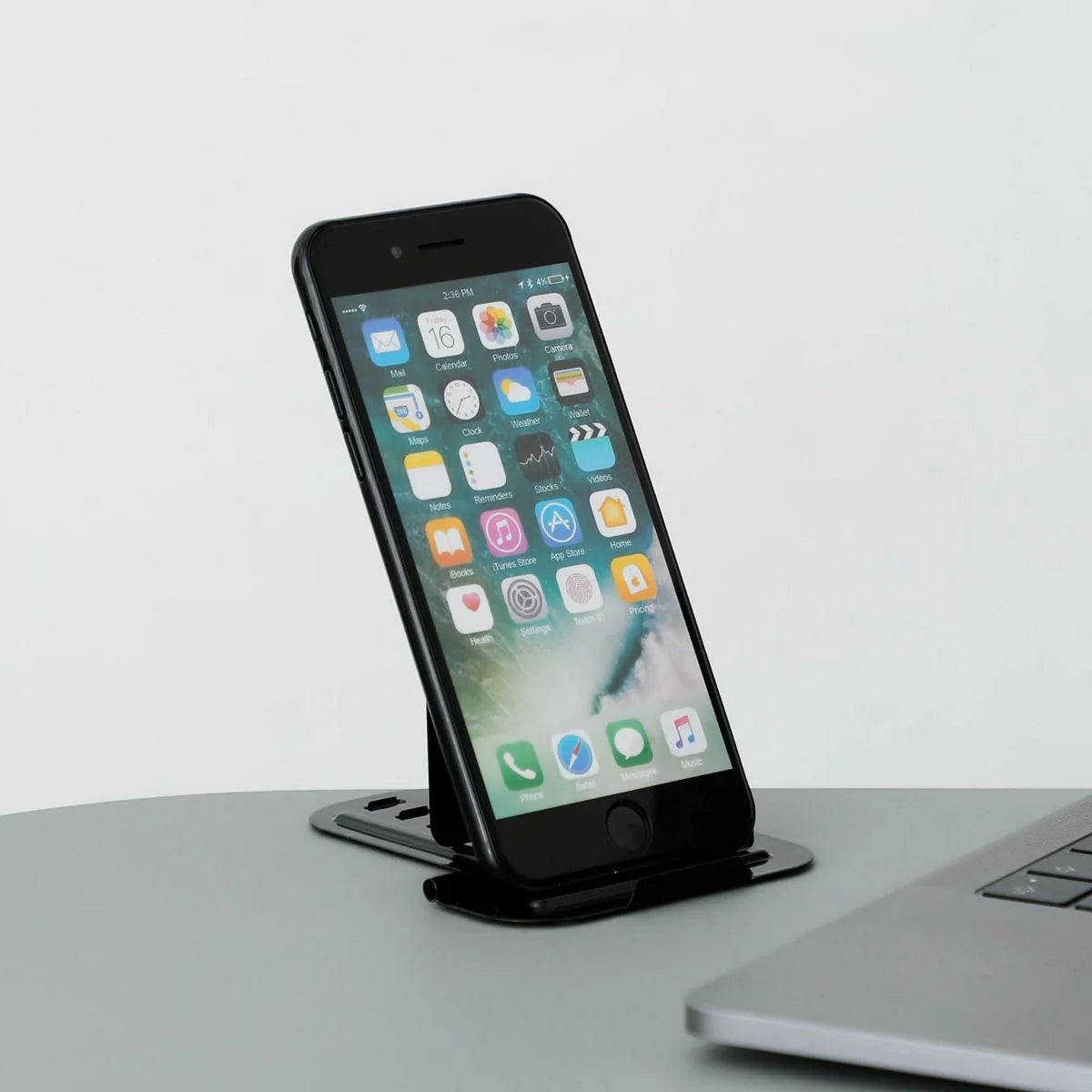 Metal Gadget Stand with phone 