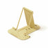 Metal Gadget Stand Beige on a white background