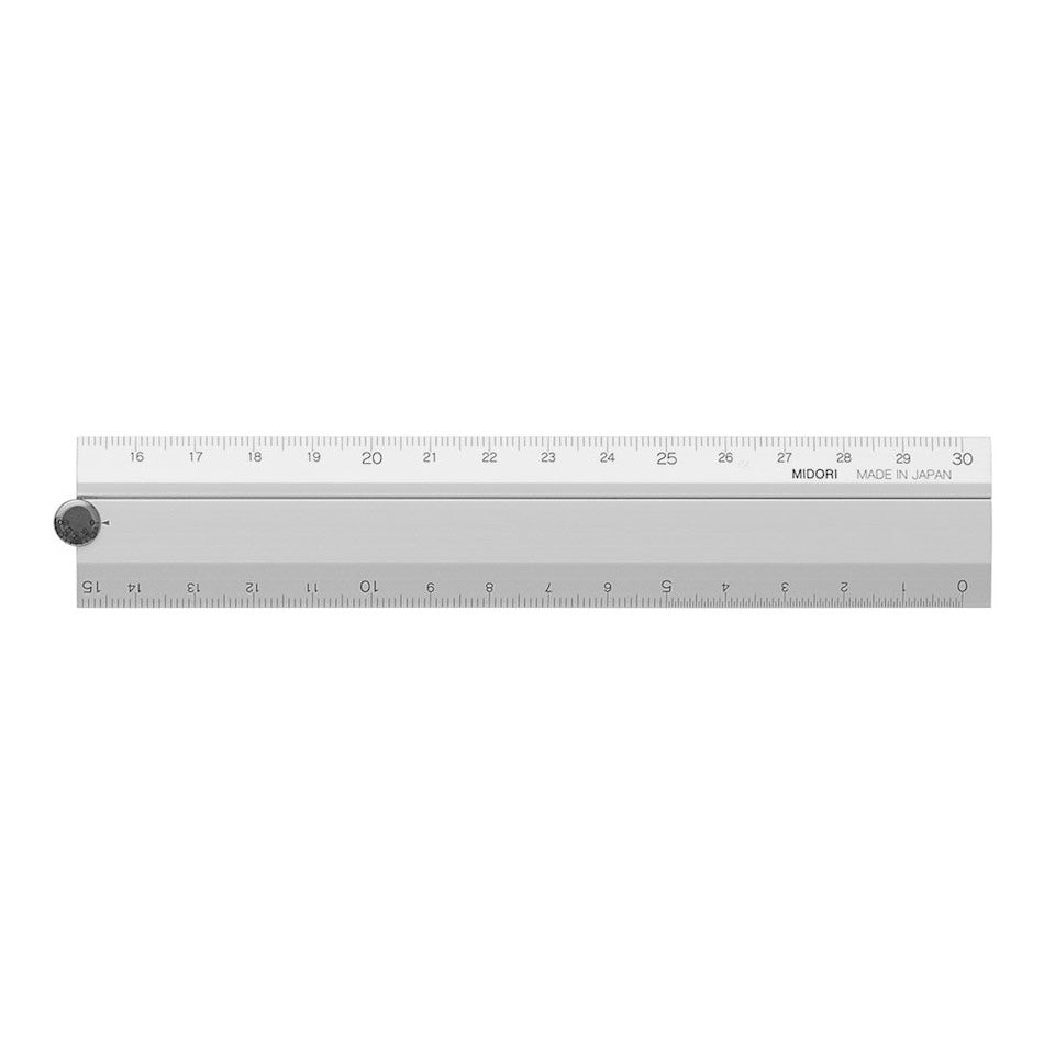 Midori Aluminium Multiple Ruler 30cm