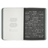 Open notebook with motivational text on a white background