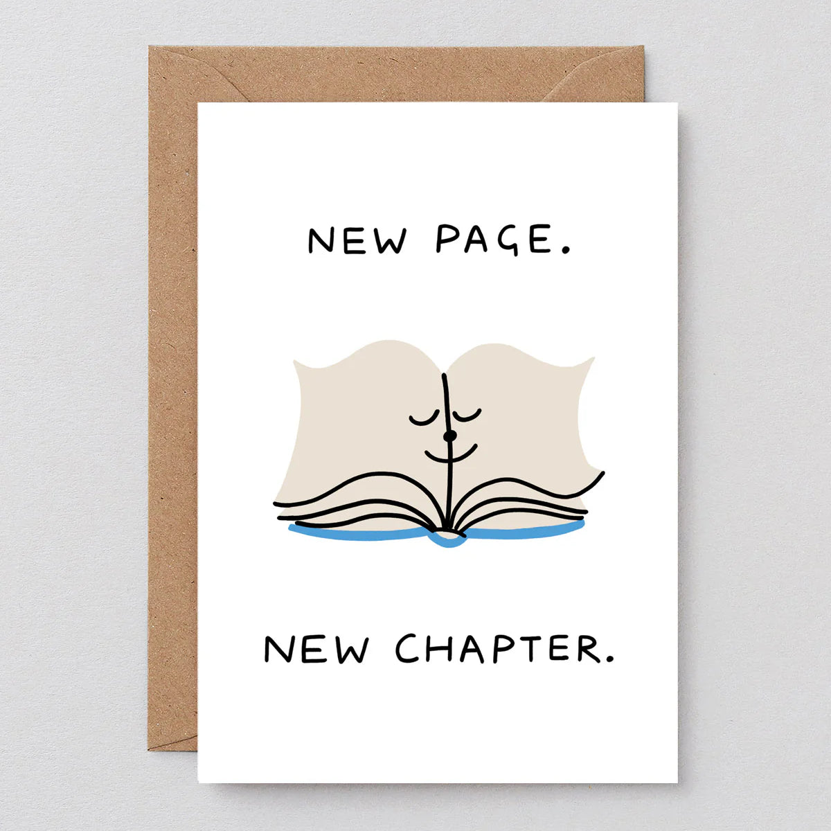 New Page New Chapter Card
