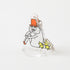 Ojisan 30th Anniversary Acrylic keychain  Sit Cross-Legged 2