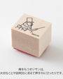 Ojisan 30th Anniversary Wooden Stamp  A 1