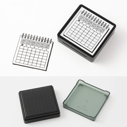Paintable stamp Calendar