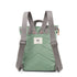frost coloured backpack on a white background with grey straps