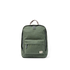 An olive green canvas backpack with a top carry handle, a front zippered pocket, and a small 'SOL'S' brand patch on the lower right corner, shown against a plain white background.