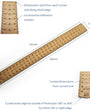 300mm Rule with specifications 