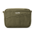 Green bag with 'Soolla' branding on a white background