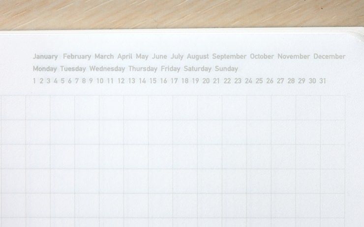 Stalogy 1/2 Year A5 Grid Notebook
