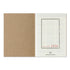 2026 planner with brown and white cover on a white background
