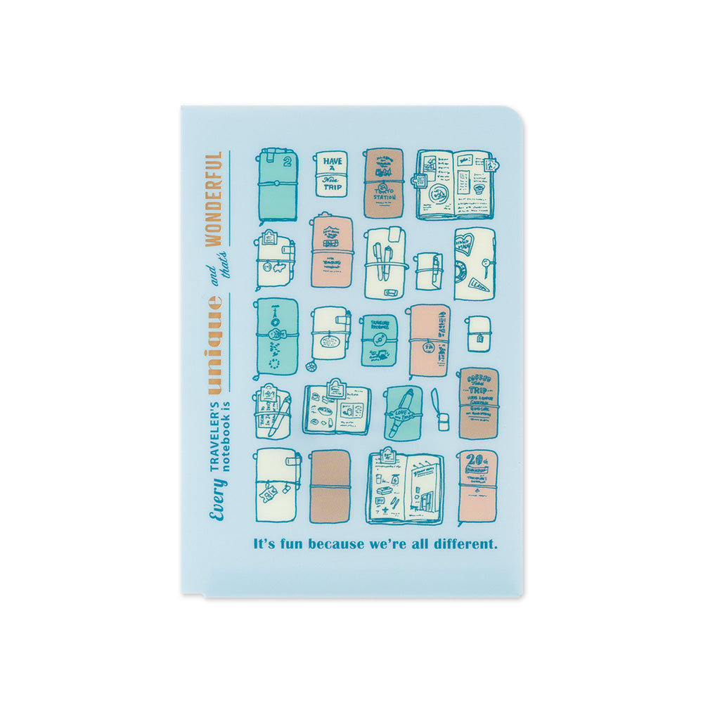 TRAVELER'S Notebook Passport Unique and Wonderful Clear Folder 2027 *Pre-Order*