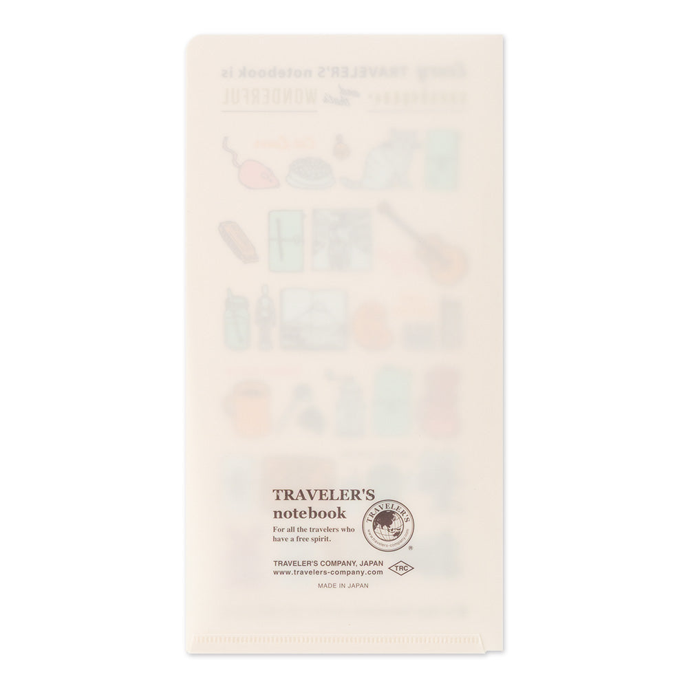 TRAVELER'S Notebook Unique and Wonderful Clear Folder 2027 *Pre-Order*