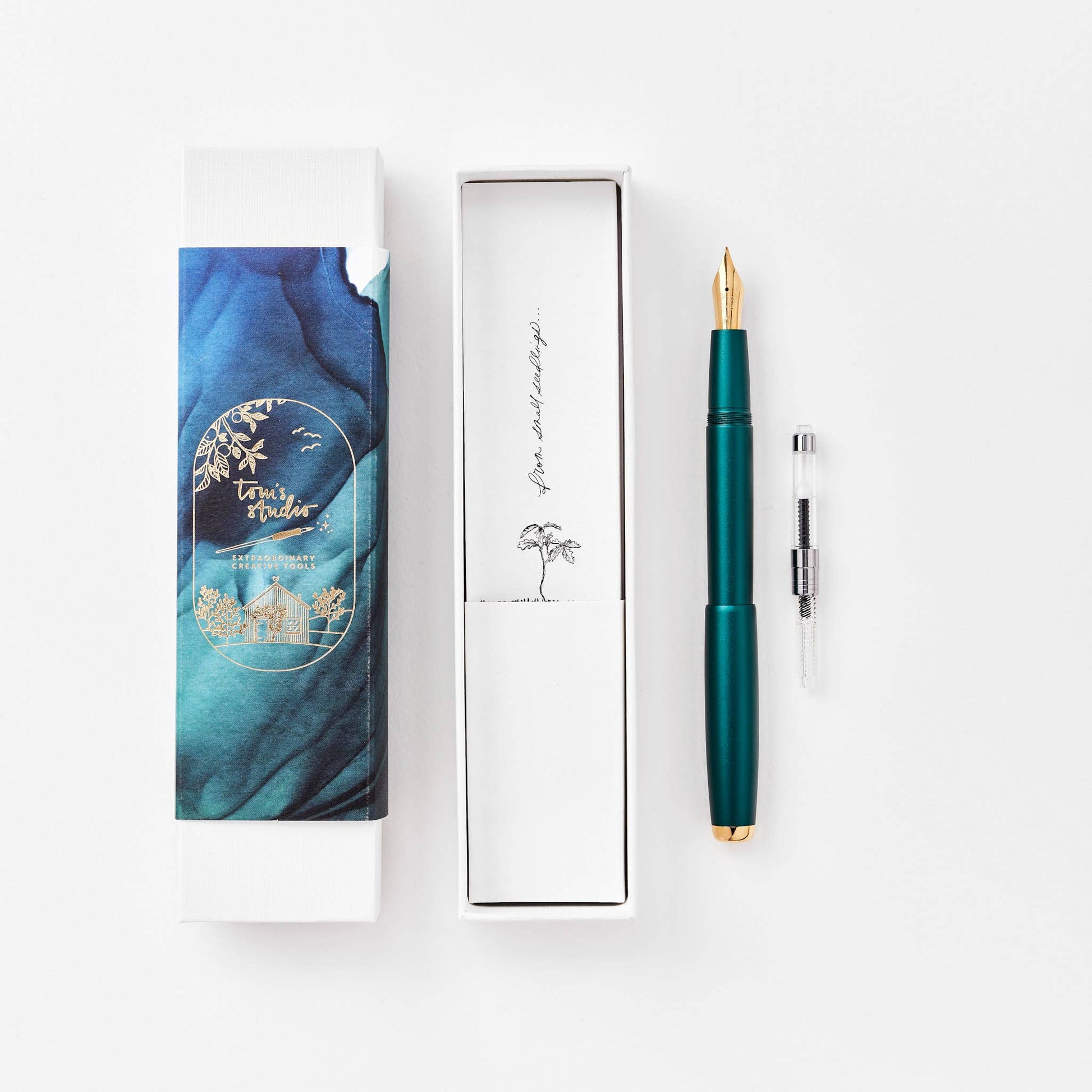 Ivy fountain pen with box