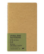Traveler's Company Spiral Ring Notebook Kraft Paper A5 Slim