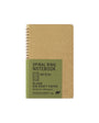 Traveler's Company Spiral Ring Notebook Kraft Paper A6 Slim